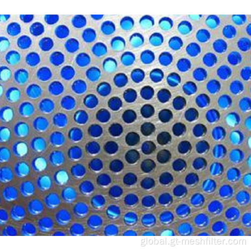 T-Filter Punched hole metal mesh Supplier